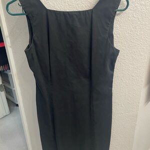 Banana Republic Black Midi Sheath Dress